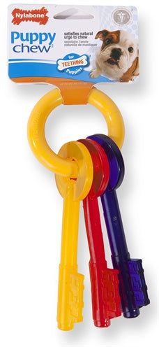 Nylabone Puppy Chew Bijtsleutels Baconsmaak - 0031 Shop