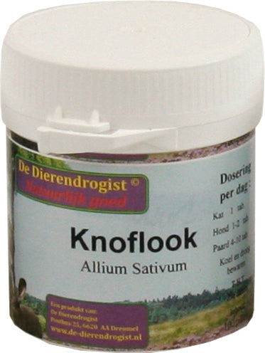 Dierendrogist Knoflook Tabletten 200 ST - 0031 Shop