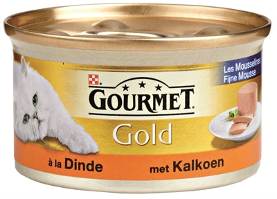Gourmet Gold Fijne Mousse Kalkoen 85 GR (24 stuks) - 0031 Shop