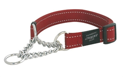 Rogz For Dogs Lumberjack Choker Rood 25 MMX43-73 CM - 0031 Shop