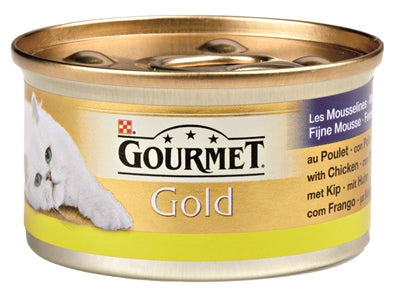 Gourmet Gold Fijne Mousse Kip 85 GR (24 stuks) - 0031 Shop