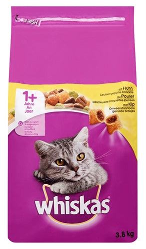 Whiskas Droog Adult Kip 3,8 KG - 0031 Shop