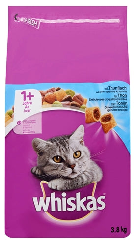 Whiskas Droog Adult Tonijn 3,8 KG - 0031 Shop