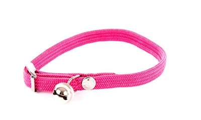 Martin Sellier Halsband Kat Elastisch Nylon Roze 30X1 CM - 0031 Shop