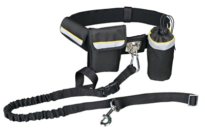Trixie Heupriem Met Jogginglijn Zwart RIEM 60-120 CM LIJN 100-135 CM - 0031 Shop