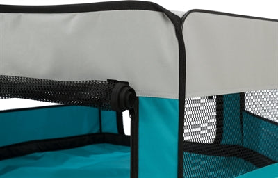 Trixie Puppy Ren Turquoise / Grijs 130X130X55 CM - 0031 Shop