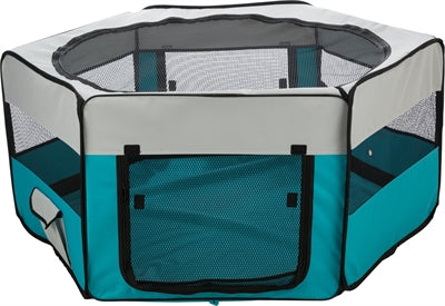 Trixie Puppy Ren Turquoise / Grijs 130X130X55 CM - 0031 Shop