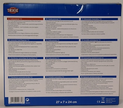 Trixie Tx2 Automatische Voerdispenser 2X300 ML - 0031 Shop