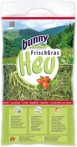 Bunny Nature Vers Gras Hooi Met Rozenbottel 500 GR - 0031 Shop