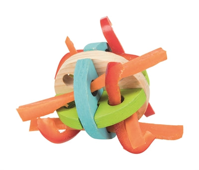 Trixie Speel En Snackbal Hout 8 CM - 0031 Shop