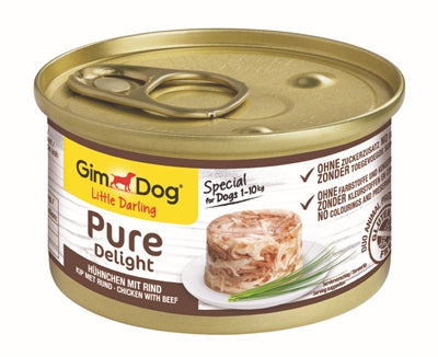 Gimdog Little Darling Pure Delight Kip / Rund 85 GR (12 stuks) - 0031 Shop
