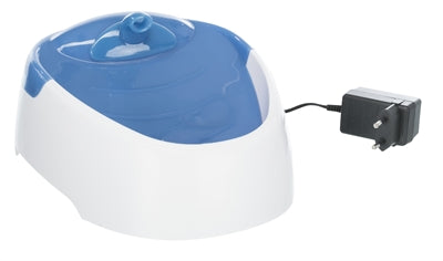 Trixie Drinkfontein Duo Stream Wit / Blauw 1 LTR - 0031 Shop