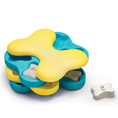 Nina Ottosson Dog Tornado Turquoise / Geel 23,5X18X7 CM - 0031 Shop