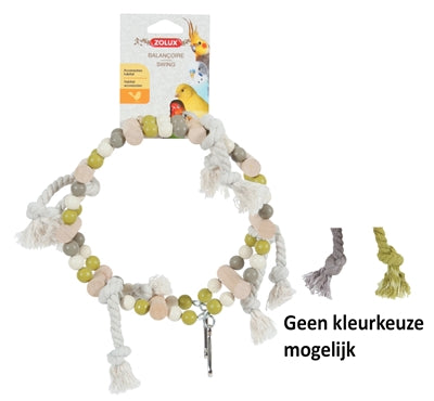 Zolux Schommel Houten Wiel Met Kralen Assorti 18X6X22 CM - 0031 Shop