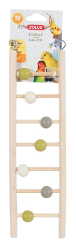 Zolux Ladder Hout 7 Treden Met Kralen 1X8,5X35 CM - 0031 Shop