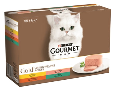 Gourmet Gold 12-Pack Fijne Mousse 12X85 GR - 0031 Shop