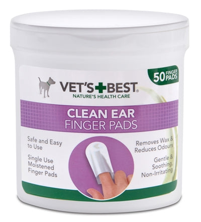 Vets Best Clean Ear Finger Pads 50 ST - 0031 Shop