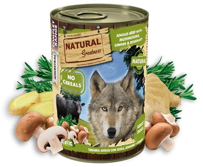 Natural Greatness Angus Beef / Mushrooms / Ginger / Rosemary 400 GR - 0031 Shop