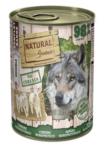 Natural Greatness Monoproteic Lamb Recipe 400 GR - 0031 Shop