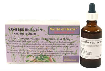 World Of Herbs Fytotherapie Krabben En Bijten 50 ML - 0031 Shop