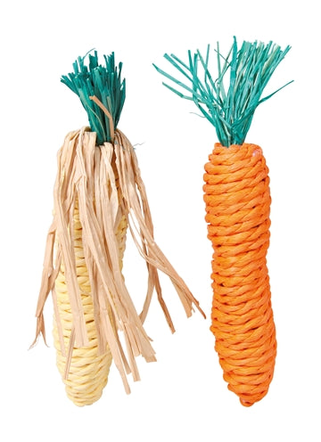 Trixie Wortel En Maiskolf Met Stro 15 CM 2 ST - 0031 Shop