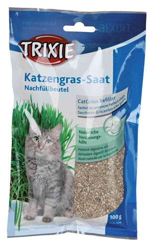 Trixie Kattengras Bak 100 GR - 0031 Shop