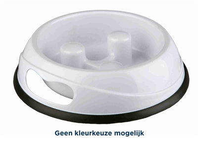 Trixie Voerbak Slow Feed Kunststof Anti-Slip Assorti - 0031 Shop