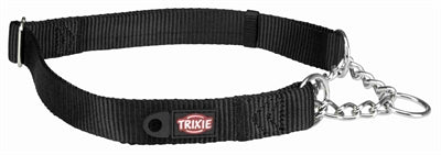 Trixie Halsband Hond Premium Choker Zwart - 0031 Shop
