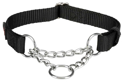 Trixie Halsband Hond Premium Choker Zwart - 0031 Shop