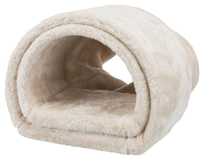 Trixie Speeltunnel Konijn / Cavia Pluche Beige 80X27X21 CM - 0031 Shop