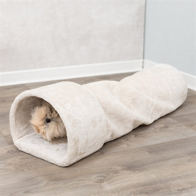Trixie Speeltunnel Konijn / Cavia Pluche Beige 80X27X21 CM - 0031 Shop