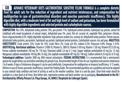 Advance Veterinary Diet Cat Gastro Sensitive 1,5 KG - 0031 Shop