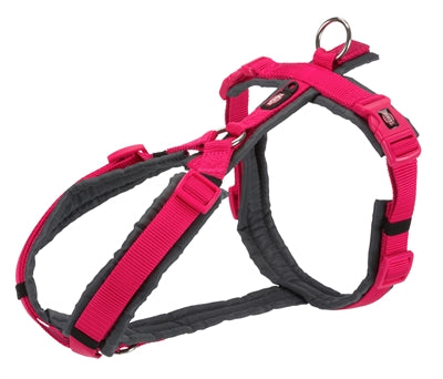 Trixie Hondentuig Premium Trekking Fuchsia / Grijs - 0031 Shop