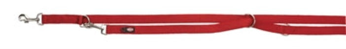 Trixie Hondenriem Premium Dubbelgestikt Verstelbaar Rood - 0031 Shop