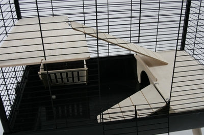 Zolux Knaagdierkooi Neo Muki Zwart 78X48X87,5 CM - 0031 Shop