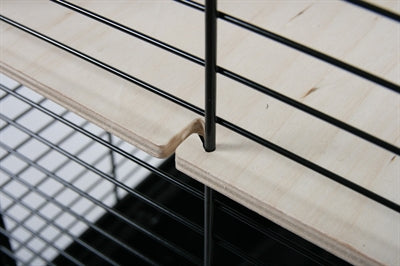 Zolux Knaagdierkooi Neo Muki Zwart 78X48X87,5 CM - 0031 Shop