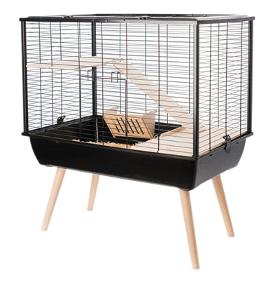 Zolux Knaagdierkooi Neo Muki Zwart 78X48X87,5 CM - 0031 Shop