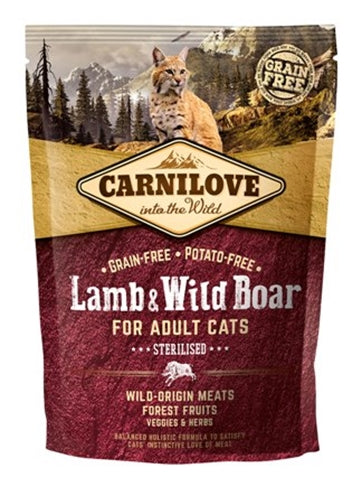 Carnilove Lamb / Wild Boar Sterilised - 0031 Shop