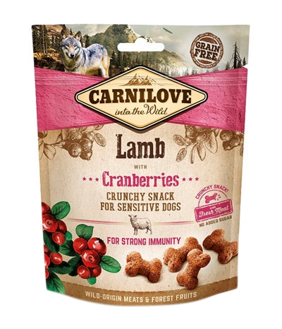Carnilove Crunchy Snack Lam / Cranberries 200 GR - 0031 Shop