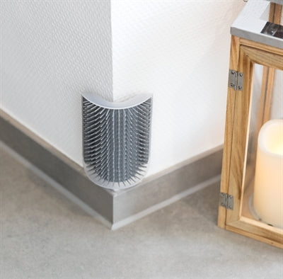 Trixie Massageborstel Muur Hoek Grijs 8X13 CM - 0031 Shop