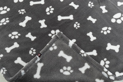 Trixie Hondendeken Kenny Fleece Bot / Pootjes Grijs - 0031 Shop