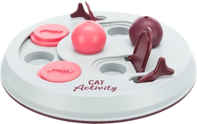 Trixie Cat Activity Flip Board Bes / Roze / Lichtgrijs 23X23 CM - 0031 Shop