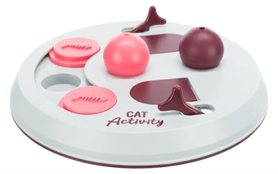 Trixie Cat Activity Flip Board Bes / Roze / Lichtgrijs 23X23 CM - 0031 Shop
