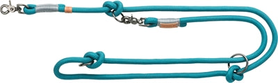 Trixie Hondenriem Be Nordic Verstelbaar Petrol / Grijs 200X1,3 CM - 0031 Shop