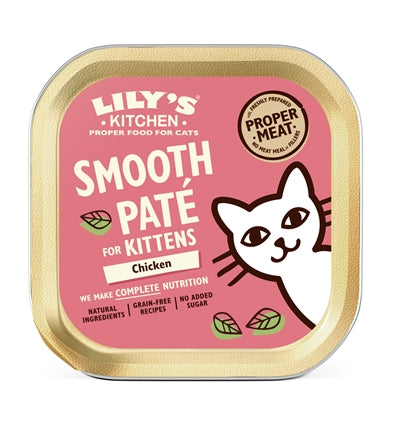 Lily's Kitchen Cat Kitten Smooth Pate Chicken 19X85 GR - 0031 Shop