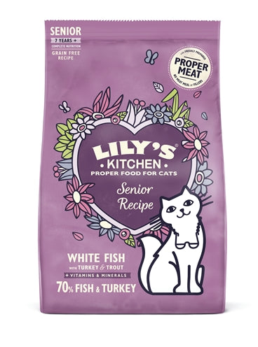 Lily's Kitchen Cat Senior Fish / Turkey Recipe 800 GR - 0031 Shop