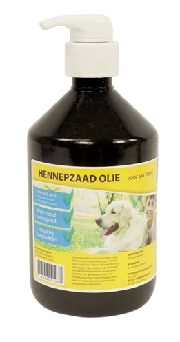 Utopia Diertotaal Hennepzaadolie Met Pompje - 0031 Shop