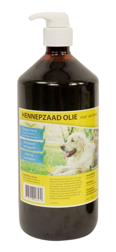 Utopia Diertotaal Hennepzaadolie Met Pompje - 0031 Shop