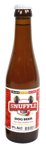 Snuffle Hondenbier Rundsmaak In Glazen Fles 25 CL - 0031 Shop