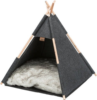Trixie Kattenmand Tipi Vilt Antraciet 55X55X65 CM - 0031 Shop